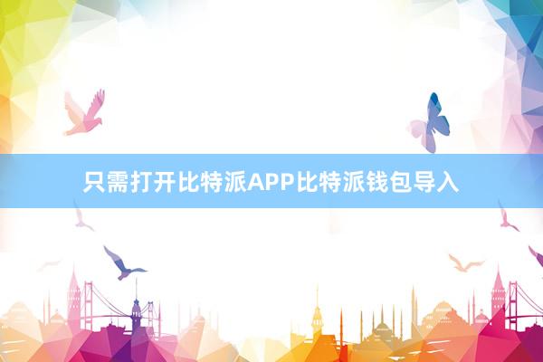 只需打开比特派APP比特派钱包导入