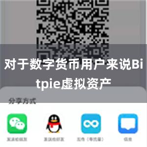 对于数字货币用户来说Bitpie虚拟资产