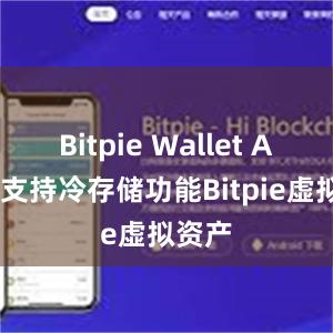 Bitpie Wallet App还支持冷存储功能Bitpie虚拟资产